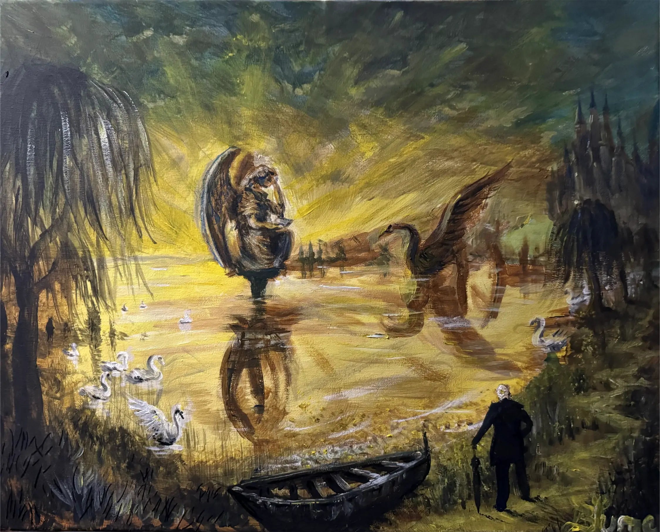 Haffeetasse "Schwanensee"