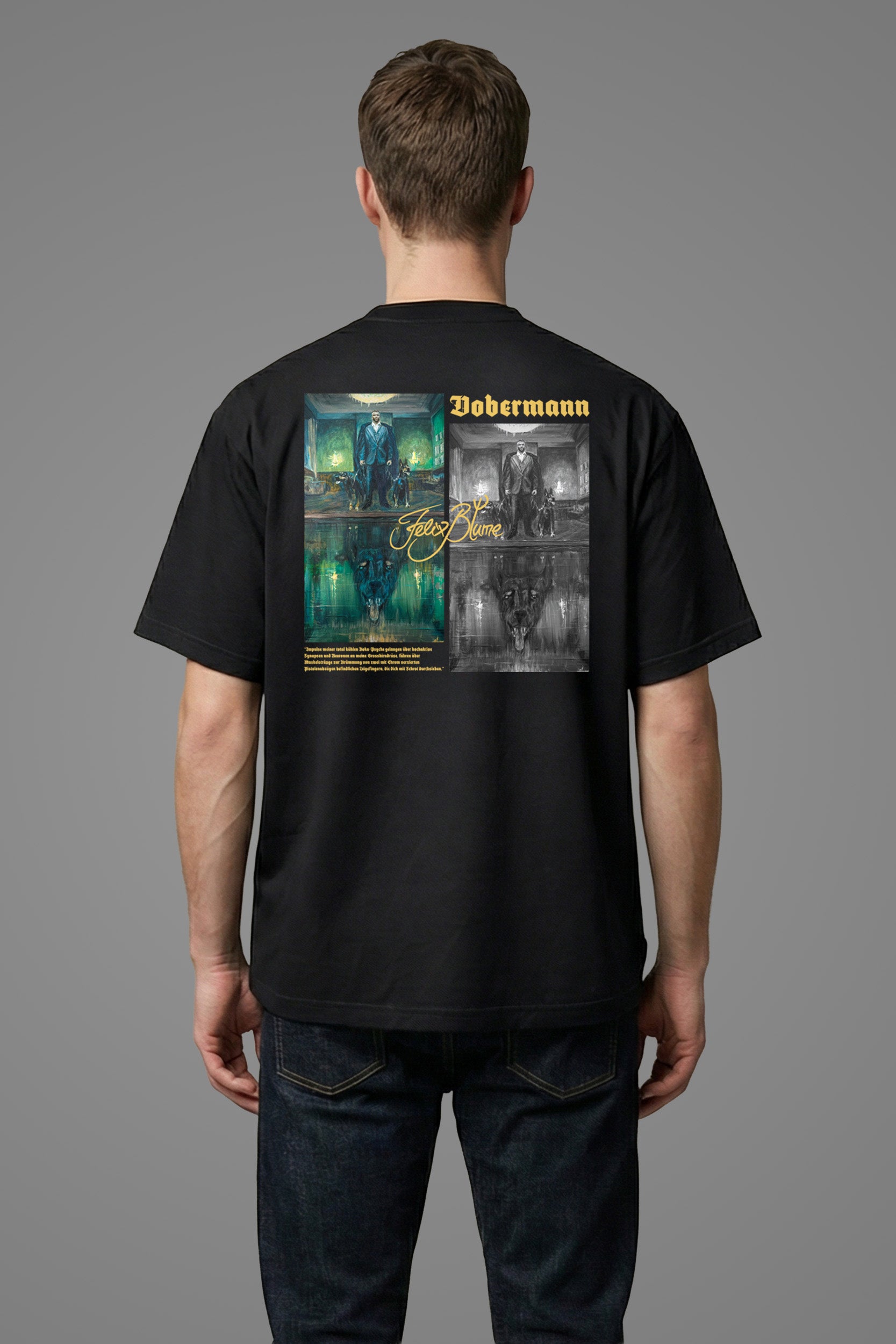 Unisex Oversize T-Shirt "Dobermann"