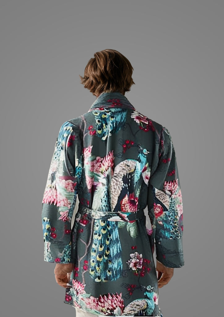 Echter Blume Unisex Bademantel