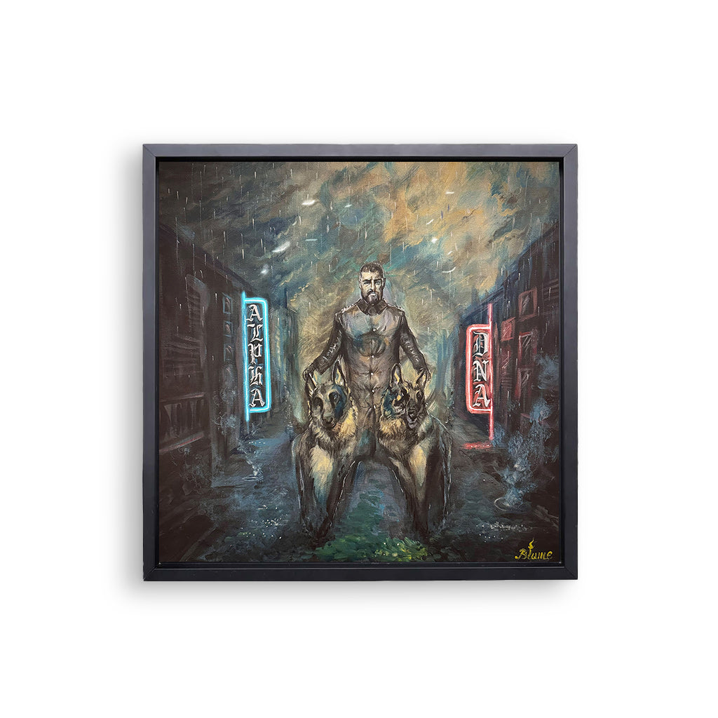 Felix Blume – Alpha DNA - Vinyl & handsignierte Leinwand Bundle