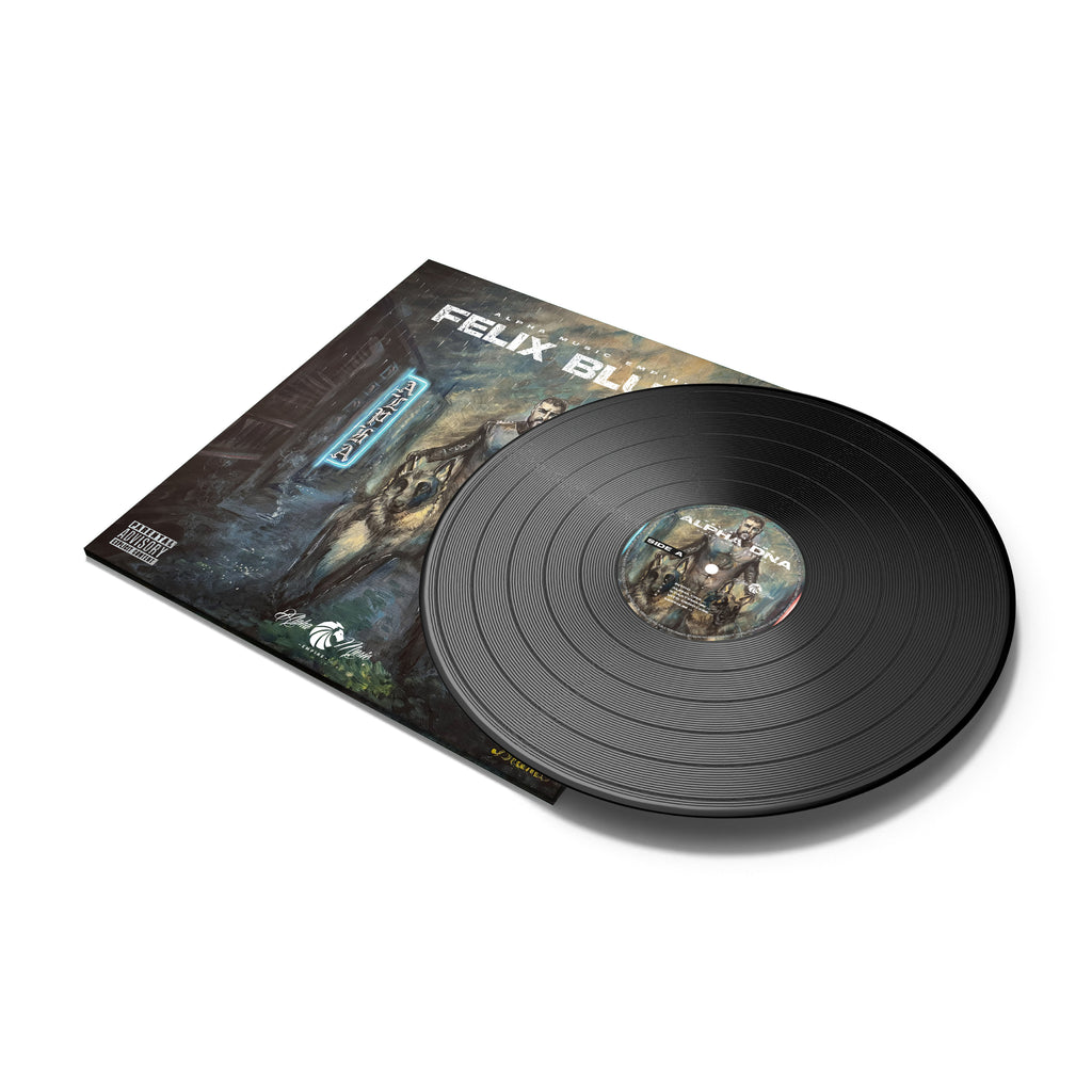 Felix Blume – Alpha DNA - Vinyl & handsignierte Leinwand Bundle