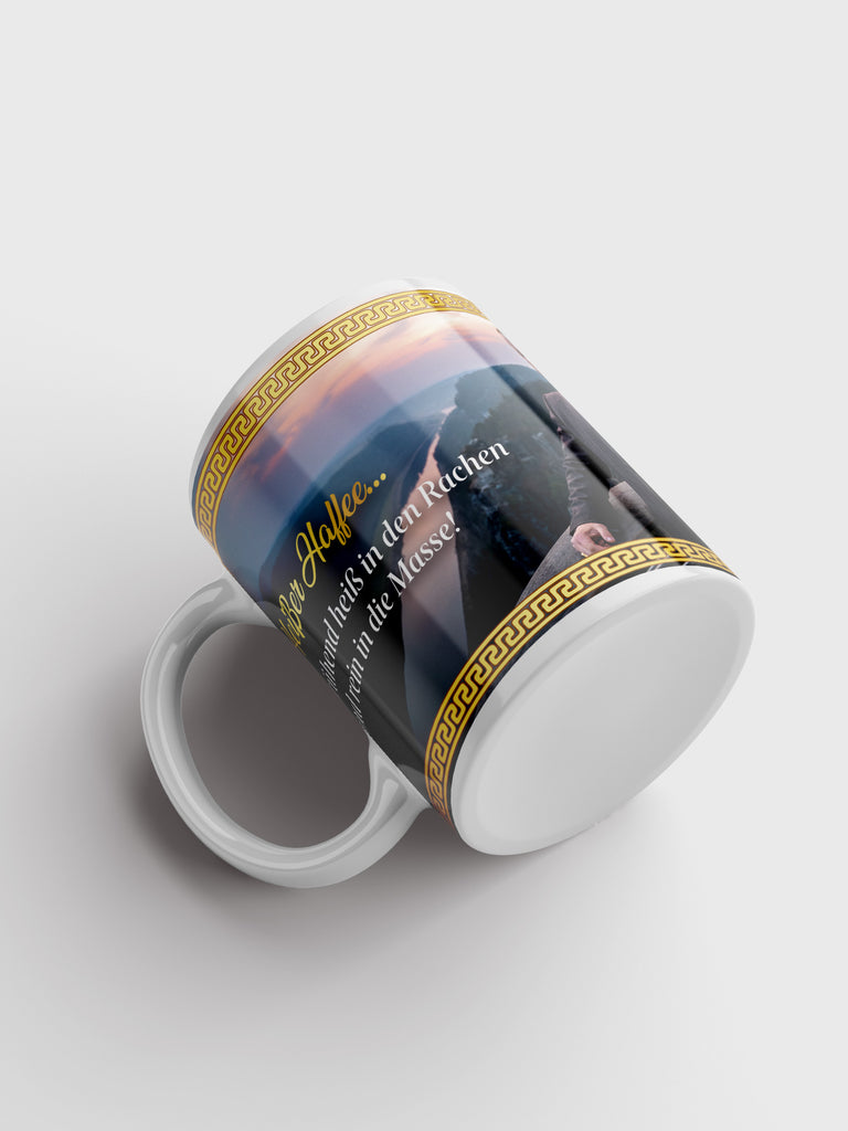 Haffeetasse "Heißer Haffee"