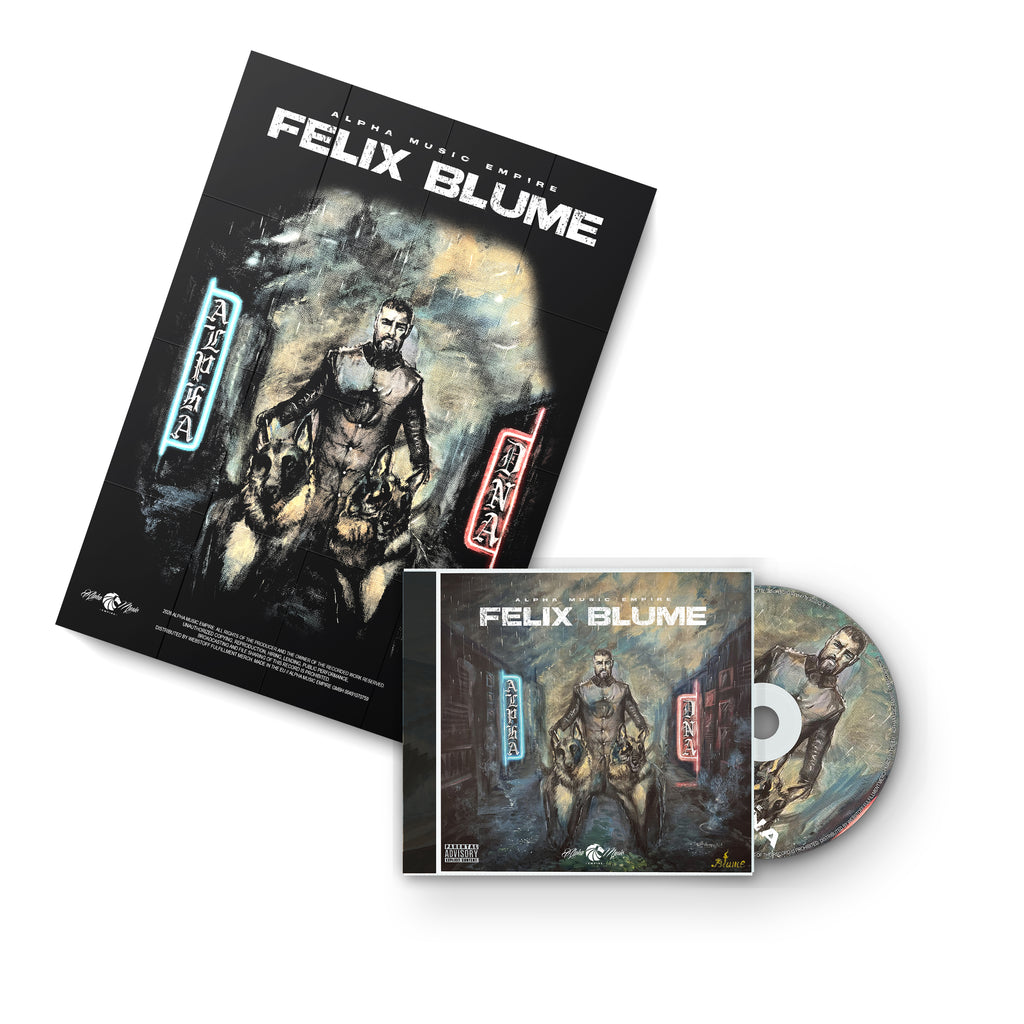 Felix Blume – Alpha DNA – CD & Poster (Handsigniert) Bundle